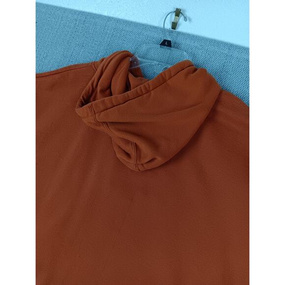 Genuine Stuff Vintage Hoodie Men 2XL Burnt Orange Texas University Long Horns - Picture 8 of 14